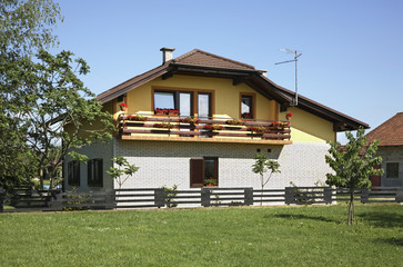 View of Dobova. Slovenia