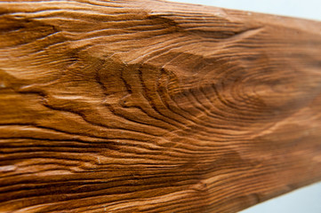 wooden board painted different colors