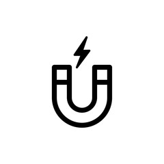 Magnet icon trendy