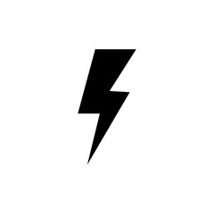 Thunderbolt signage icon