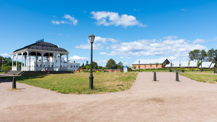 The building of the Spaso-Preobrazhensky Valaam monastery