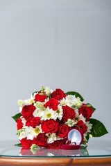 beautiful bouquets for a bride on a wedding day