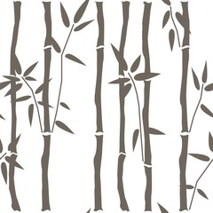 Seamless Bamboo Pattern. Vector Illustration