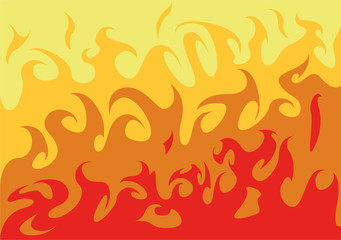 abstract red orange fire background