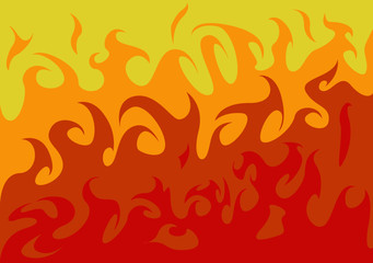 abstract red orange fire background