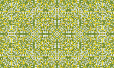 decorative oriental colored pattern 
