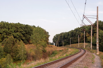 railway in mountains