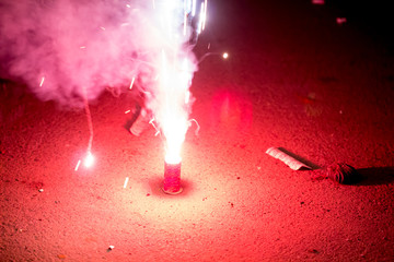 Diwali Crackers in india - pollution