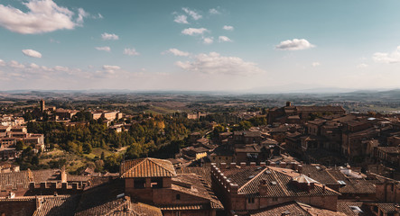 Über den Dächern von Siena