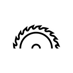 Saw circle icon