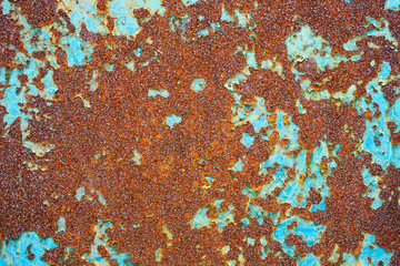 Iron  Rust surface
