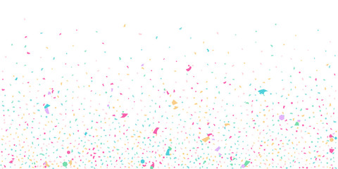 Abstract flying confetti.