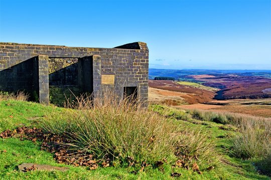 The Old Deserted Farmhouse on Top Withens 2, Haworth, West Yorkshire.jpg