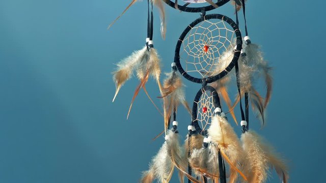 Dreamcatcher Moves Around In Breeze