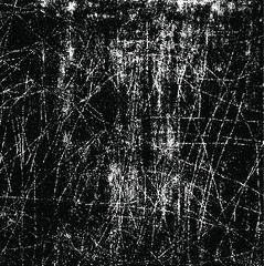 Scratched Grunge Urban Background Texture Vector. Dust Overlay Distress Grainy Grungy Effect. Distressed Backdrop Vector Illustration. Isolated Black on White Background. EPS 10.