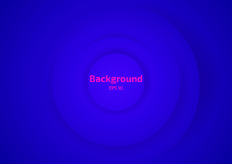 Vector background Geometric shapes, circles and gradients