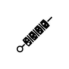 Kebab snack food icon