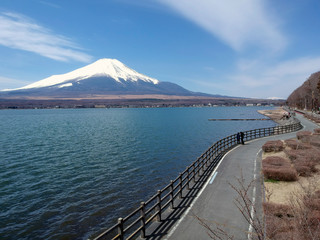 Mt Fuji at lake Yamanakako