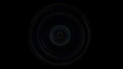 Technology Futuristic Hud Background