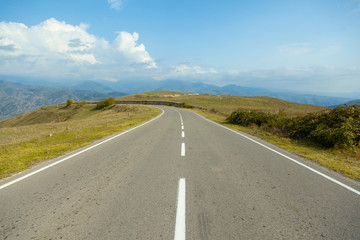 long road under the sky