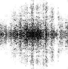 Rough black and white texture vector. Distressed overlay texture. Grunge background. Abstract textured effect. Vector Illustration. Black isolated on white background. EPS10.