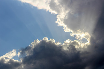 Sun Rays and Clouds