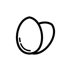 Egg icon trendy