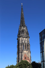 St. Nicholas, or Nikolaikirche church in Hamburg, Germany