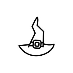 Halloween icon : Witch hat