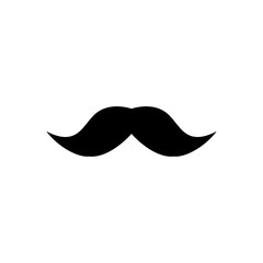 Mustache icon trendy