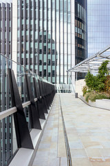 green environment of The roof garden at 120 Fenchurch Street in London