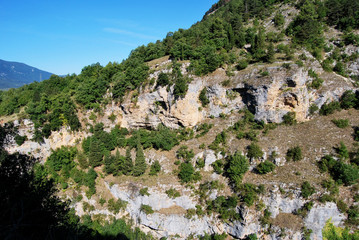 Fototapeta na wymiar La valle dell'Orfento, Caramanico Terme, Abruzzo, Italia