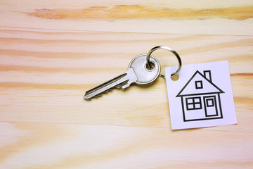 The key to the house.