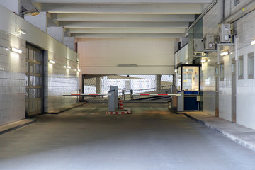 Parkhauseinfahrt