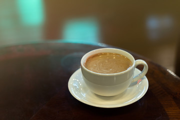 white coffee cup