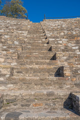 Lyon, France - 10 26 2019: Minimes - Roman Theater Details
