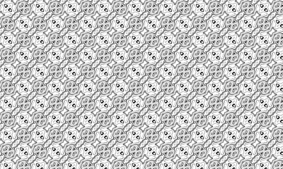 black and white graphic decor pattern 