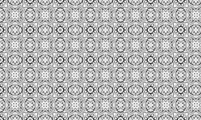 black and white graphic decor pattern 