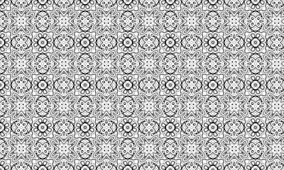 black and white graphic decor pattern 