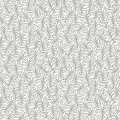 Tropical leaves botanical seamless vector pattern