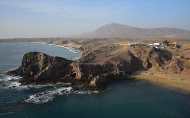 Costa de Papagayo, Lanzarote, Spain.