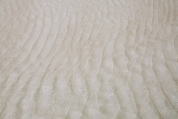 Fototapeta na wymiar Beach Waves and Sand