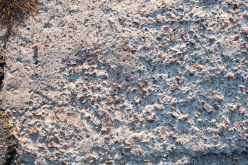 Granite aggregate broken concrete pavement