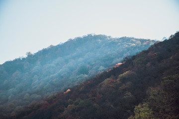 view of mountains