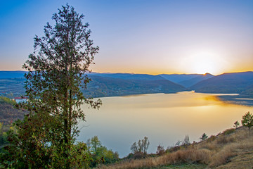 Cincis lake, Huneodoara, Transylvania, Romania