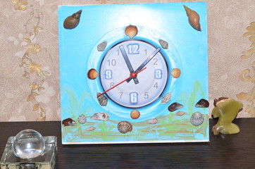 Homemade clock