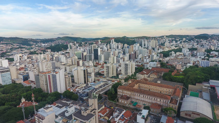 Naklejka premium Panoramic view Juiz de Fora, Brazil