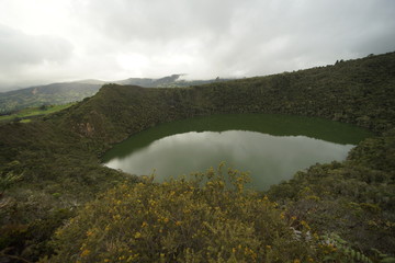 Fototapeta na wymiar Laguna de Guatavita - Colombia