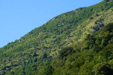 view of mountains