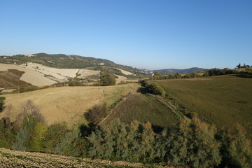 Colline dall'alto